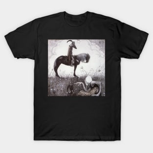 The Troll Ride - John Bauer T-Shirt